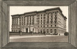 View of Fairmont Hotel San Francisco, CA Postcard Postcard Postcard