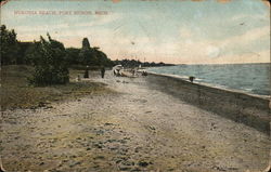 Huronia Beach Port Huron, MI Postcard Postcard Postcard