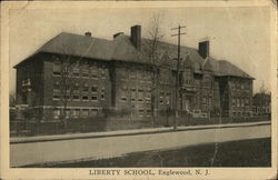 Liberty School Englewood, NJ Postcard Postcard Postcard