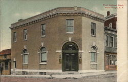 First National Bank Postcard