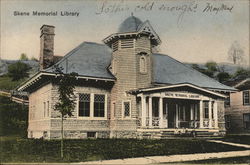 Skene Memorial Library Griffins Corners, NY Postcard Postcard Postcard