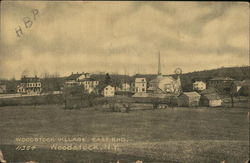 Woodstock Village, East End New York Postcard Postcard Postcard