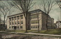 High School Oneonta, NY Postcard Postcard Postcard