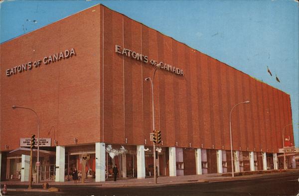 Wellington Square Shopping Centre London On Canada Ontario Postcard