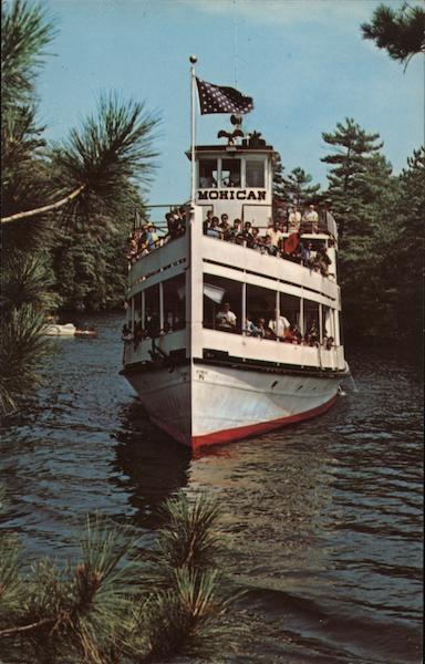 MV Mohican Paradise Bay on Lake George In the Adirondack Mts. of N.Y. New York
