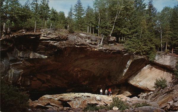 Stone Bridge and Caves Lake George New York