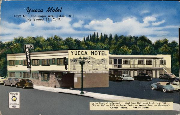 Yucca Motel Hollywood California
