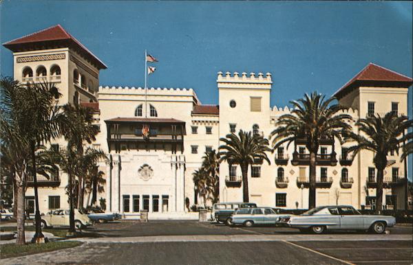 St John s County Court House St Augustine FL Postcard St John s County Court House St Augustine FL Postcard