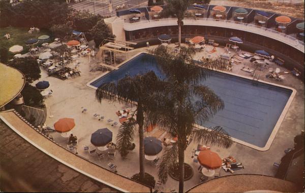 Beverly Wilshire Hotel - Swimming Pool Beverly Hills California