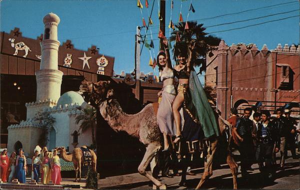 National Date Festival Indio CA Postcard