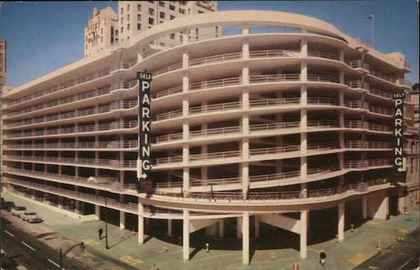 Downtown Center Garage San Francisco California