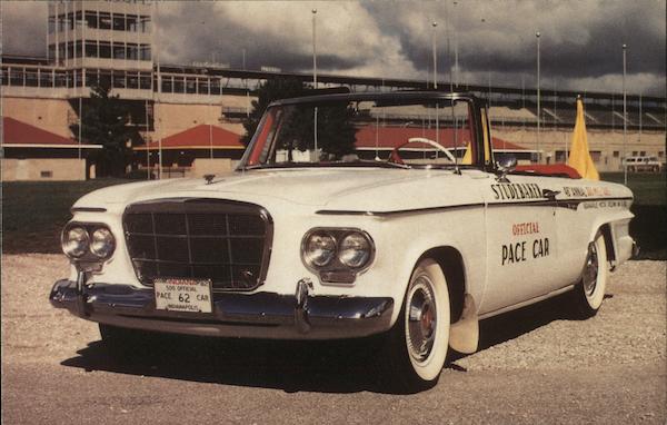 1962 Indianapolis Pace Car - Studebaker Cars