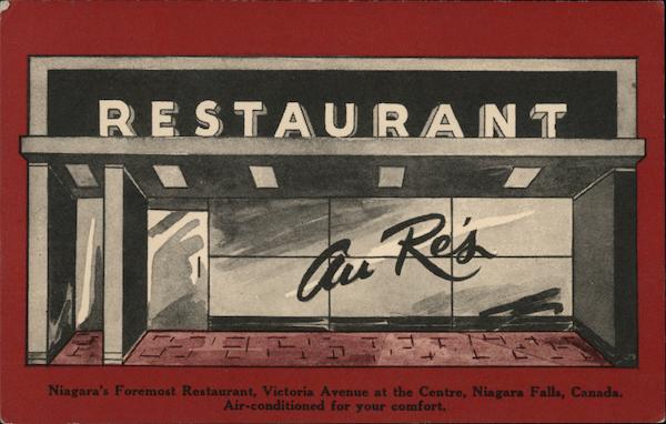 Restaurant Au Res Niagara Falls ON Canada Ontario