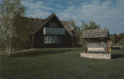 Scandinavian Village & Wool Gathering Postcard