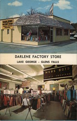 Darlene Factory Store Glens Falls, NY Postcard Postcard Postcard