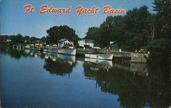 Ft. Edward Yacht Basin Postcard