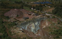 Red Slate Quarry Postcard