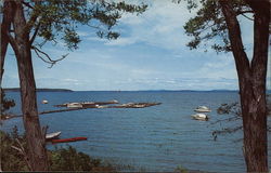 Lake Champlain, Allen's Bay Postcard