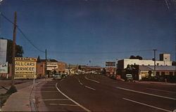 Street Scene Springerville, AZ Postcard Postcard Postcard