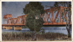 Paringa Bridge Renmark, Australia Postcard Postcard Postcard