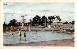 Mildura Baths Postcard