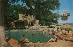 Choctaw Manor Motel Biloxi, MS Postcard Postcard Postcard
