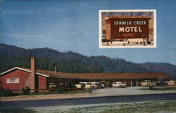 Spanish Creek Motel Postcard