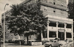 Hotel Barre Vermont Postcard Postcard Postcard