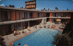 The Saharan Hotel Hollywood, CA Postcard Postcard Postcard