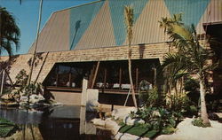 The Cascades Garden Restaurant & Lounge Deerfield Beach, FL Postcard Postcard Postcard