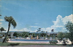 Port Charlotte Motel Florida Postcard Postcard Postcard