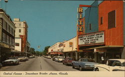 Central Avenue Winter Haven, FL Postcard Postcard Postcard