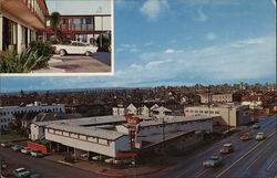 Oasis Motel Los Angeles, CA Postcard Postcard Postcard