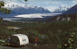Matanuska Glacier, Chugach Mountains Postcard