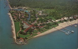 Grand Hotel - Aerial View Postcard