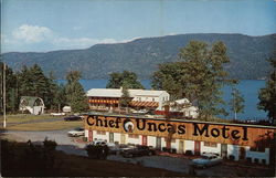 Chief Uncas Motel Silver Bay, NY Postcard Postcard Postcard