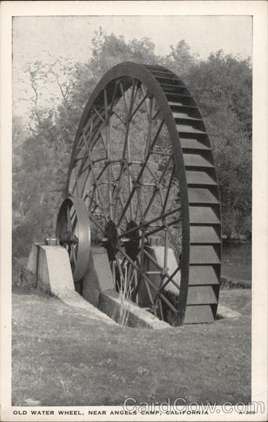 Old Water Wheel Angels Camp California