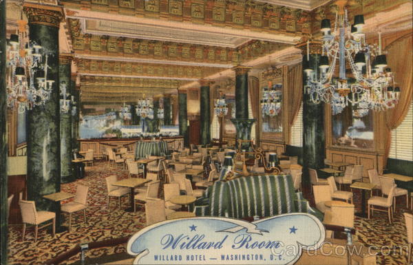 The Willard Room, Cocktail Lounge Washington District of Columbia