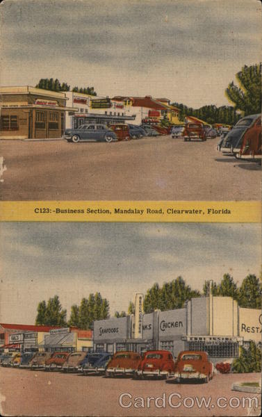 Business Section, Mandalay Road Clearwater Florida