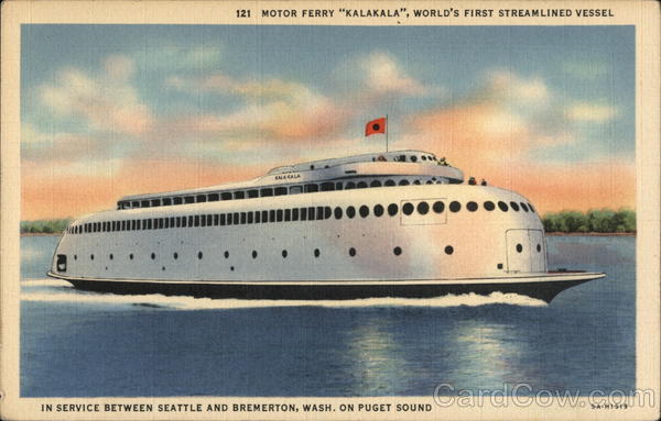 Motor Ferry Kalakala Ferries