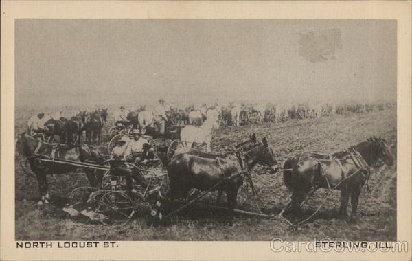 NORTH LOCUST ST. Sterling Illinois