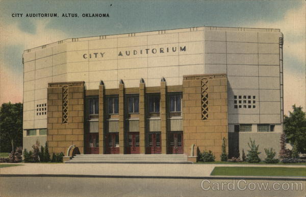 City Auditorium Altus Oklahoma