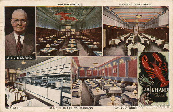 J.H. Ireland Oyster House Chicago Illinois