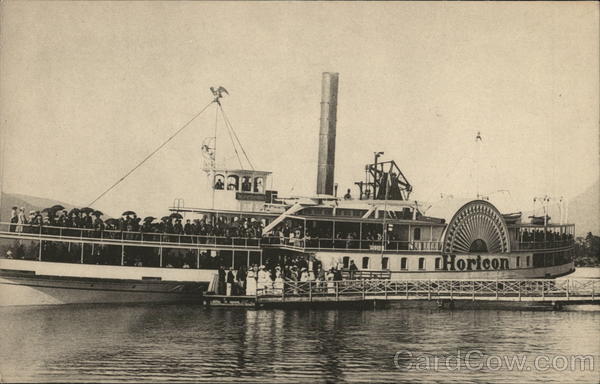 Sidewheeler  Horicon, Lake George, NY Steamers