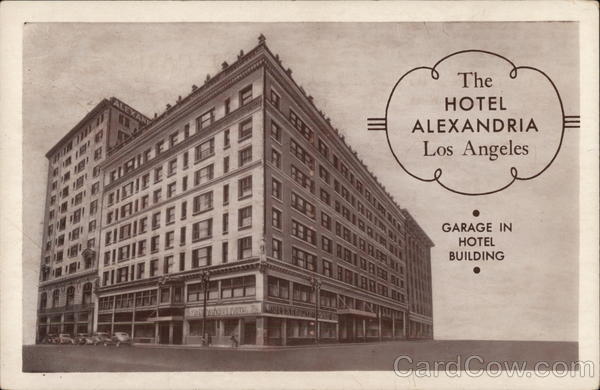 Hotel Alexandria Los Angeles California