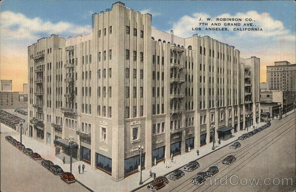 J. W. Robinson Co. Los Angeles California