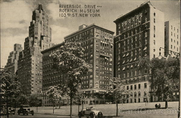 Riverside Drive and Roerich Museum New York
