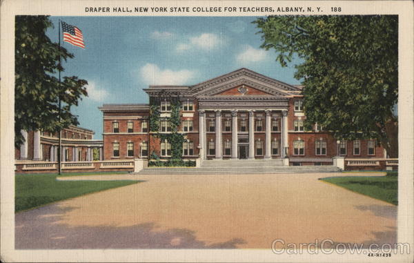 Draper Hall, New York State College for Teachers Albany