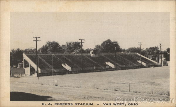 H. A. Eggerss Stadium Van Wert Ohio