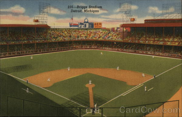 Brigg's Stadium Detroit Michigan